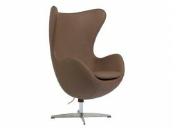  Egg Chair Brown Premium