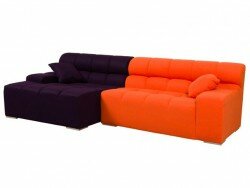  Tufty-Time Sofa Orange-Violet
